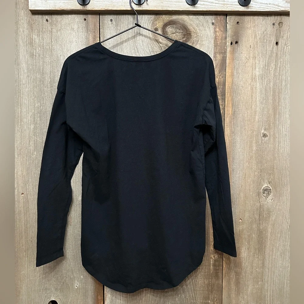 Old Navy Long Sleeve Softest Tee in Black Size XXL 16 Girls